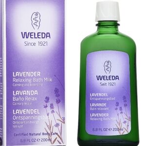 NEW Weleda Relaxing Lavender Bath Milk  200 ML, 6.8 FL Oz